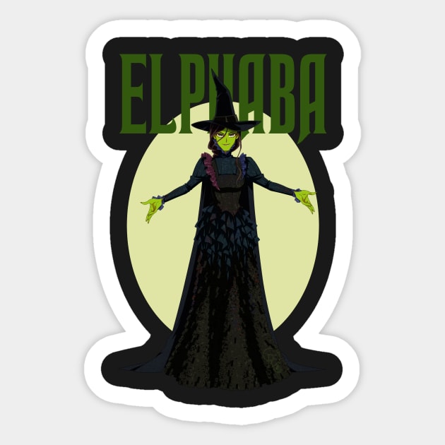 Elphaba 🧙‍♀️ Sticker by DracheaRannak